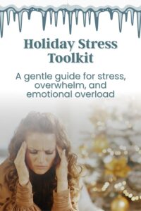 A gentle guide for stress overwhelm and emotional overload